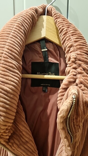 m Beden Massimo Dutti Kalın Mont