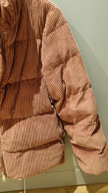 m Beden ten rengi Renk Massimo Dutti Kalın Mont