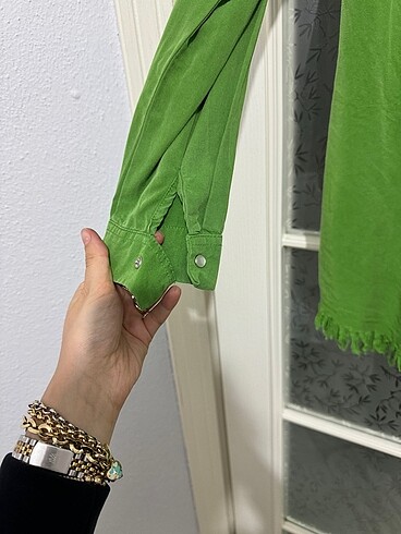 38 Beden İnce kot gömlek
