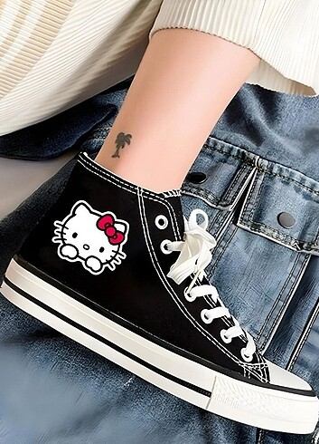 baskılı Converse