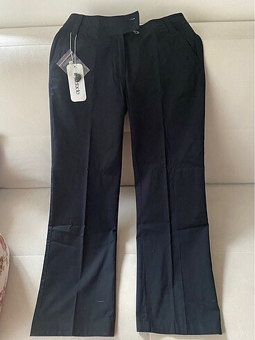 Siyah kumaş pantolon - Görsel 6
