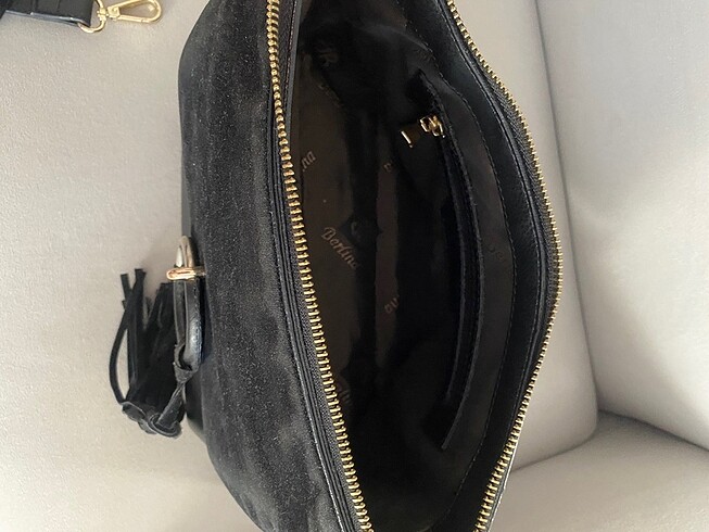 Bayan siyah kol çantası - Görsel 6
