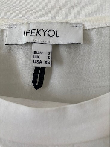 s Beden beyaz Renk İpekyol Bluz