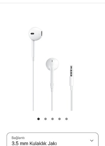 Apple Earpods Kablolu Kulakiçi Kulaklık 