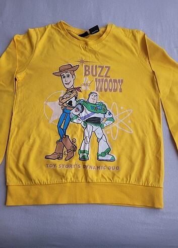 8 Yaş Beden sarı Renk LCW sweatshirt