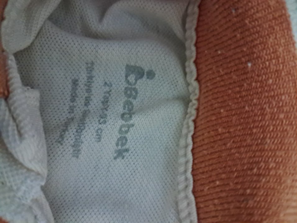 Bej Erkek Çocuk Uzun Kollu Polo bluz - Görsel 2