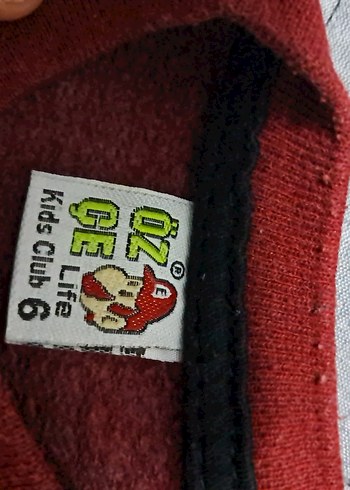 Kırmızı Renkli Erkek Çocuk Sweatshirt - Görsel 2