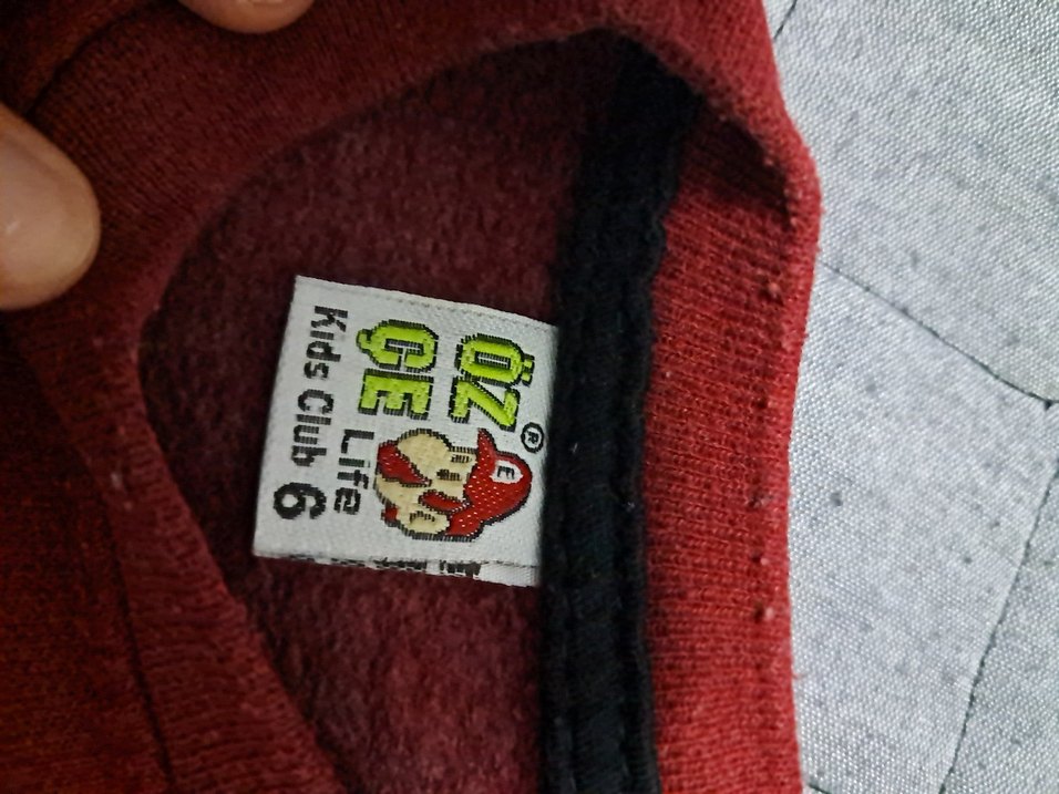 Kırmızı Renkli Erkek Çocuk Sweatshirt - Görsel 2