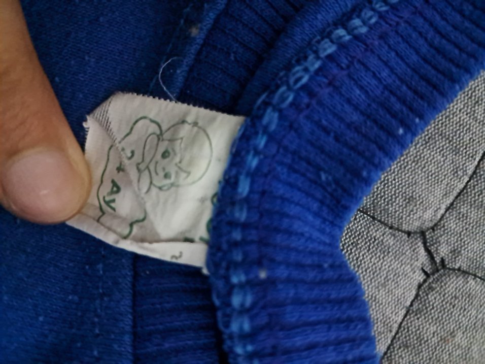 Çizgili Mavi Bebek Erkek Takımı - Görsel 2