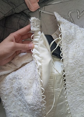 TESETTÜR Beyaz Prenses Gelinlik - Görsel 5