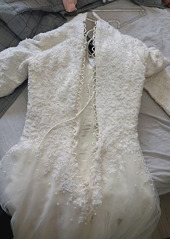 TESETTÜR Beyaz Prenses Gelinlik - Görsel 7