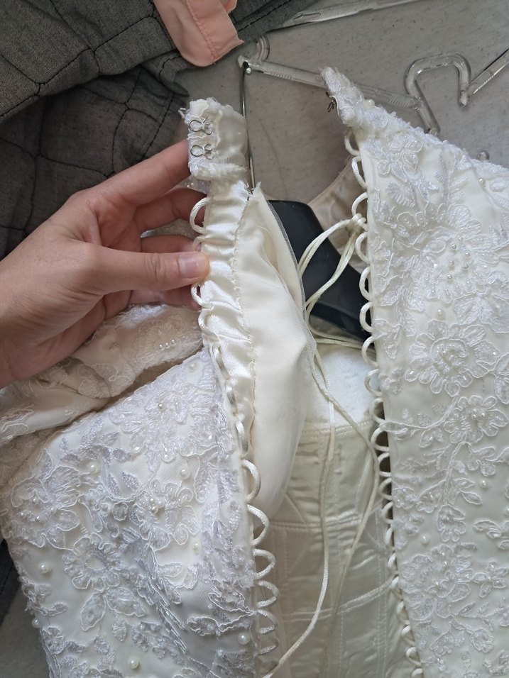 TESETTÜR Beyaz Prenses Gelinlik - Görsel 5