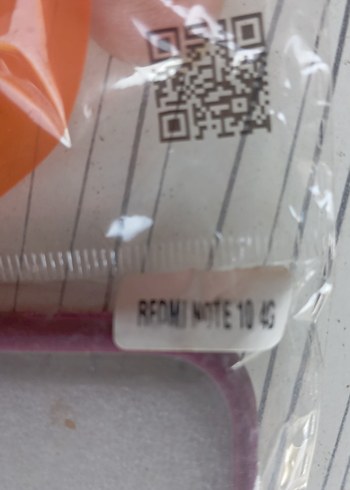 Pembe Şeffaf Telefon Kılıfı redmi note10 - Görsel 3