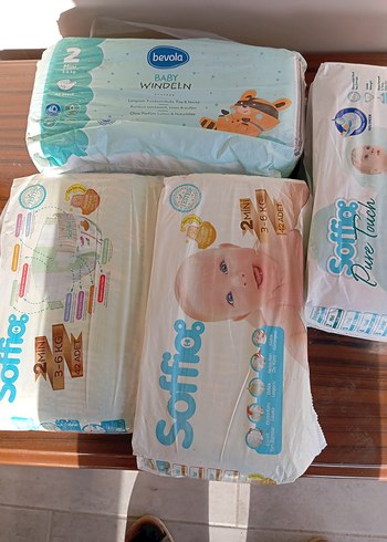 2 paket fiyatıdır Çeşitli Bebek Bezi Paketleri 2 Numara - Görsel 2