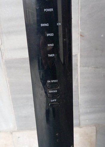 Siyah ALF Ayaklı Vantilatör - Görsel 3