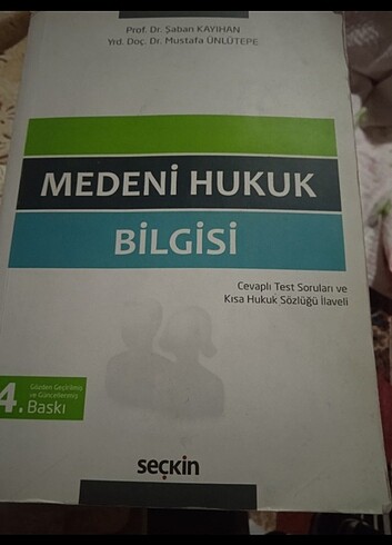 Medeni hukuk bilgisi 