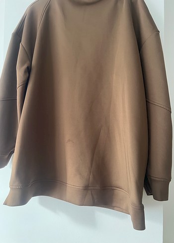 Kadın Kahverengi Bol Kesim Sweatpantolon takım hoops marka - Görsel 3