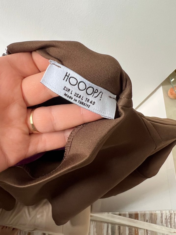 Kadın Kahverengi Bol Kesim Sweatpantolon takım hoops marka - Görsel 4