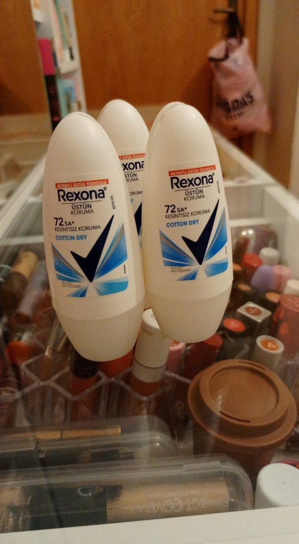 Rexona Kadın Roll-on Deodorant Cotton Dry 50 ml - Görsel 2