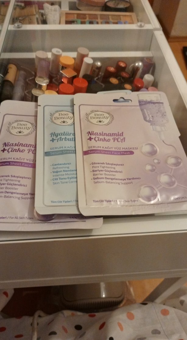 Bee Beauty Serum Kağıt Yüz Maskeleri - Görsel 3