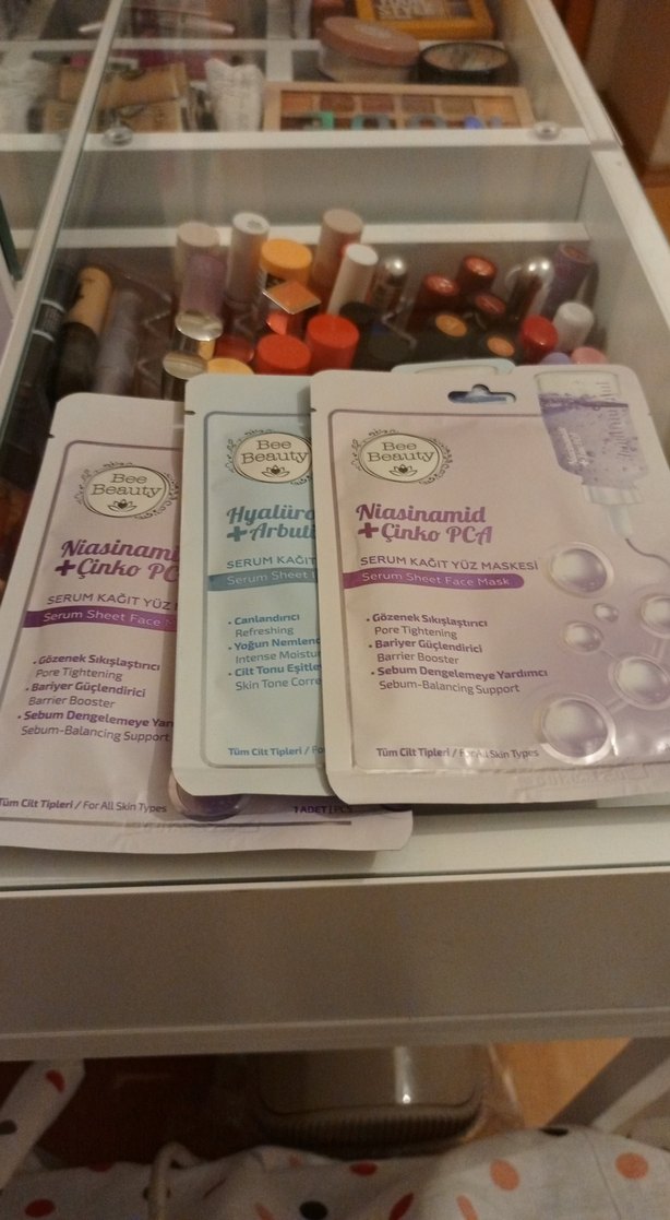 Bee Beauty Serum Kağıt Yüz Maskeleri - Görsel 2