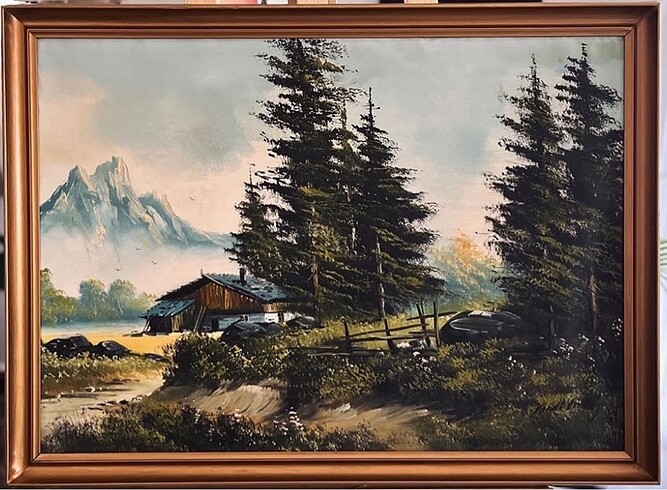Vahdi Pekin?in Yağlıboya Tablosu