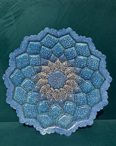 Diğer İran el işçiliği duvar tabağı 30 cm