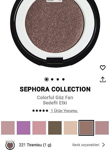 Sephora Collection Tekli Far Tiramisu