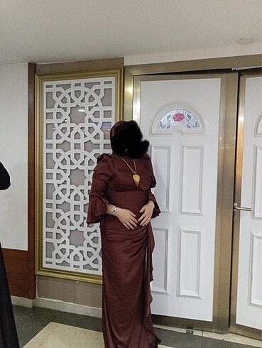 Kadın tesettür abiye