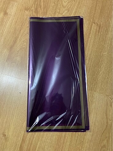 Koyu mor buketlik çiçek tabaka 20li paket