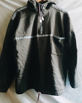 Vintage Bluewear kapüşonlu sweatshirt