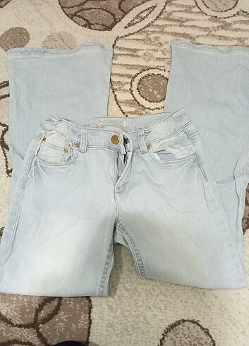 Lastikli İspanyol Paça Pantolon 
