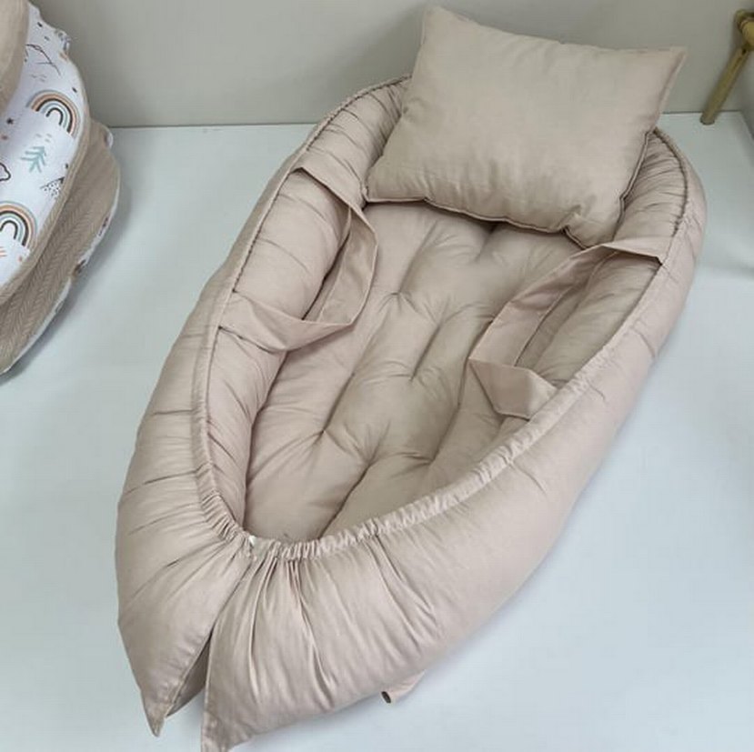 Çocuklar için Yumuşak Desenli Uyku Yatağı - Görsel 3