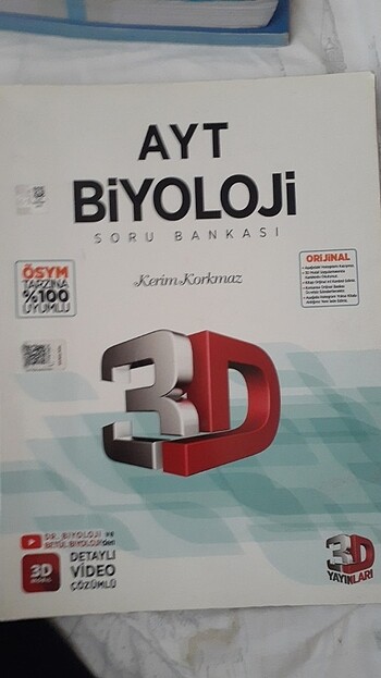 Ayt biyoloji 3d soru bankası 