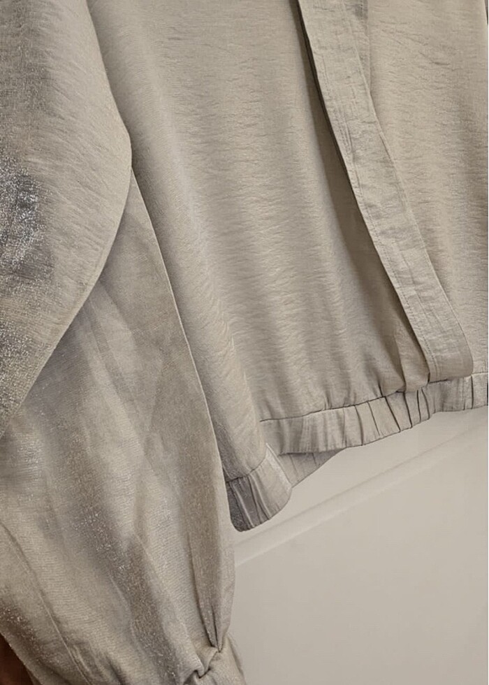 Koton Gümüş rengi bluz - Görsel 4