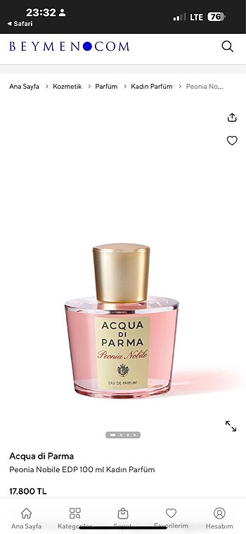 Acqua di Parma Peonia Nobile - Görsel 6