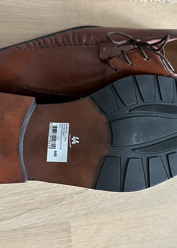 Klasik Kahverengi Deri Erkek Ayakkabı - Görsel 3