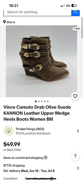 Vince Vince Camuto Ayakkabı