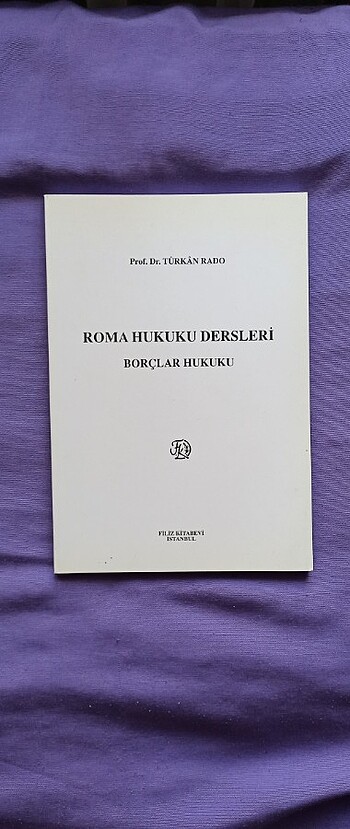 Roma hukuku dersleri - borçlar hukuku 