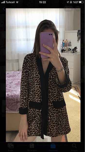 Diğer LEOPAR CEKET / YELEK