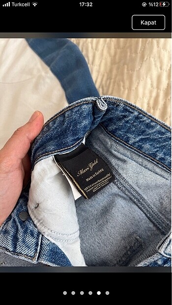 s Beden mavi Renk MAVİ KOT PANTOLON
