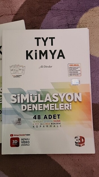 Beden Renk 3d tyt fizik, kimya, biyo denemesi