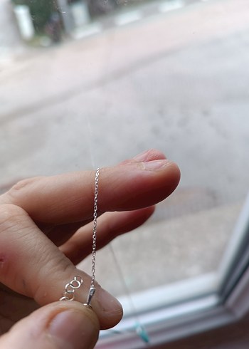 925 ayar gümüş Kolye - Görsel 6