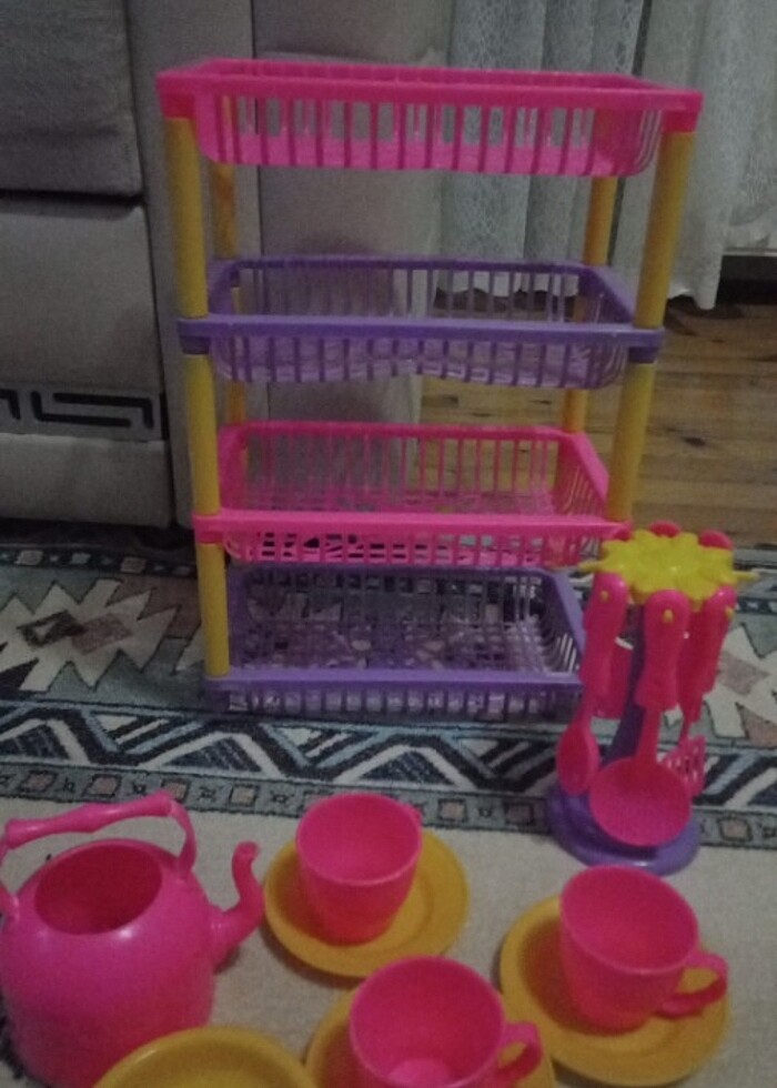 Kız çocuğu mutfak oyuncağı - Görsel 2