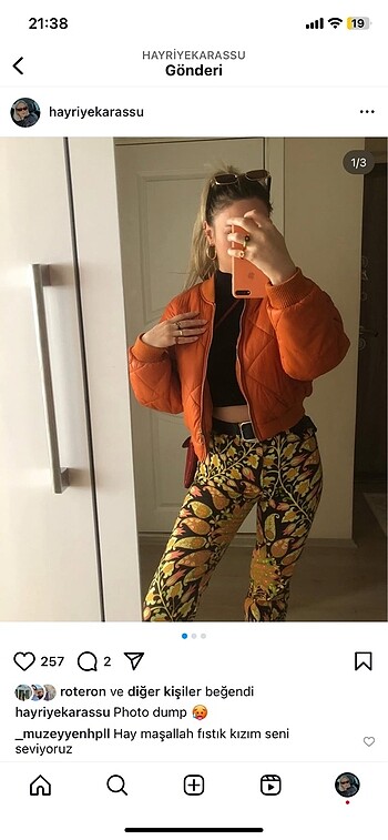 Pullbear bomber ceket