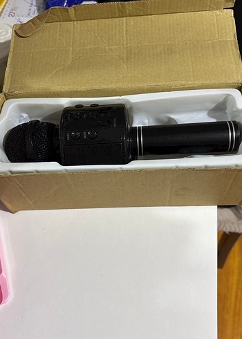 Siyah Kablosuz Karaoke Mikrofon - Görsel 5