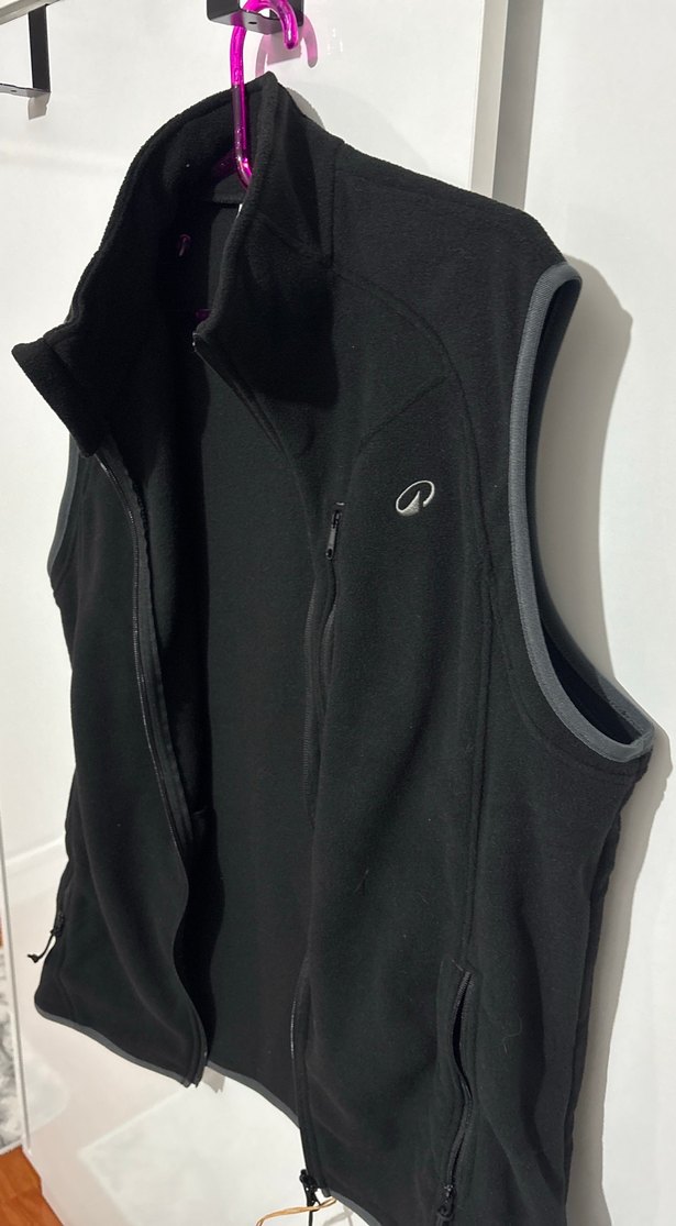 Siyah Fermuarlı Erkek Yelek - Görsel 4