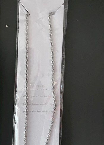 Çelik zincir kolye - Görsel 2