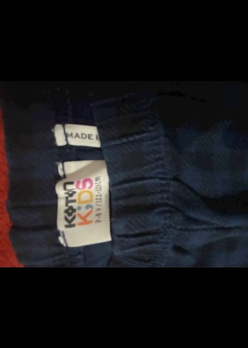 Çiçekli ve Kareli Kız tayt - Görsel 4