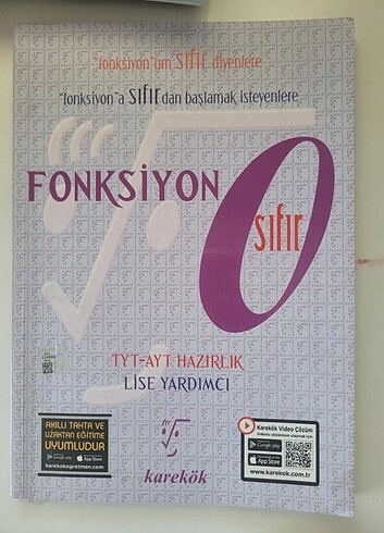 Karekök fonksiyon sıfır tyt ayt